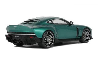 ASTON MARTIN VALOUR GREEN 2024 GT Spirit 1:18 Resinemodell (Türen, Motorhaube... nicht zu öffnen!)